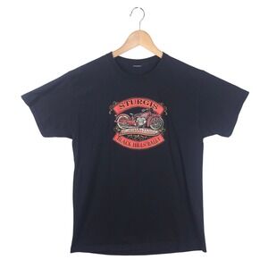 Sturgis 2012‎ Black Hills Bike Meet T-Shirt Men's Medium Motorcycle 72nd Annual